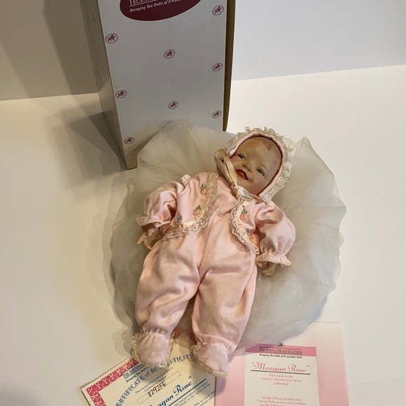 Ashton-Drake Other - Ashton Drake Meagan Rose 1993 Collectable Porcelain Doll 12” Vintage (e)